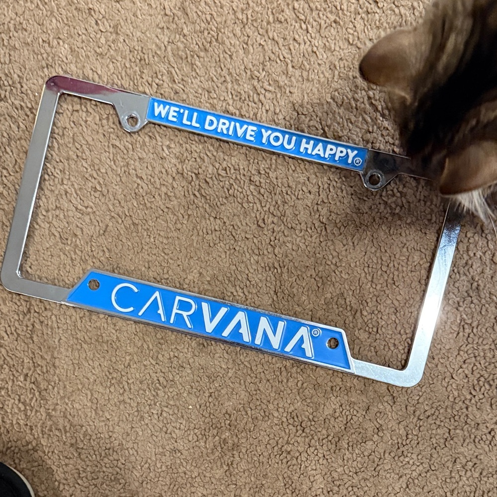 Carvana License Plate Frame